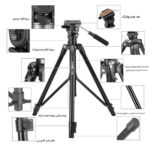 سه پایه دوربین زومی مدل VT-555