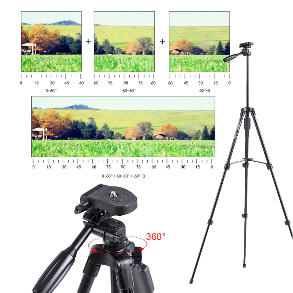سه پایه دوربین مدل فینکس TTX-9218