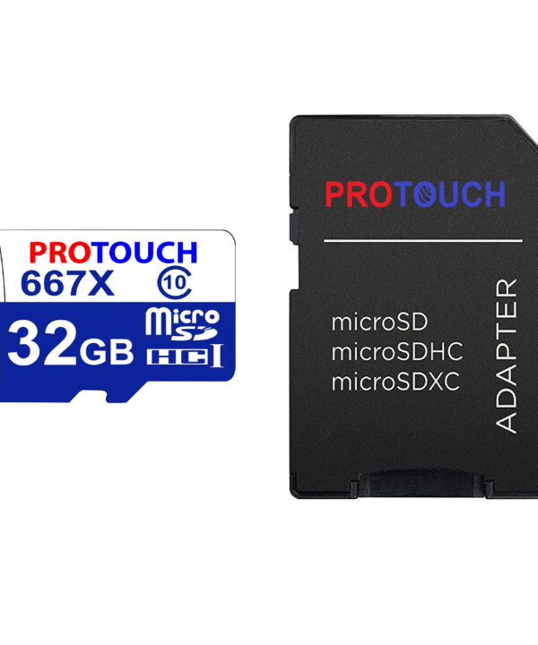 کارت حافظه‌ microSDXC پروتاچ مدل ULTRA کلاس 10 استاندارد UHS-1 U3 سرعت 120MBps ظرفیت 32 گیگابایت به همراه آداپتور SD