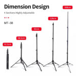 سه پایه دوربین جی ماری مدل MT-38
