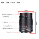 لنز دوربین سون آرتیزانس مدل 50mm F/1.05 For Sony E