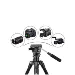 سه پایه دوربین زومی مدل VT-555