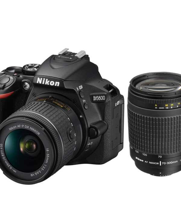 دوربین دیجیتال نیکون مدل D5600 به همراه لنز 18-55 و 70-300 میلی متر F/4-5.6G