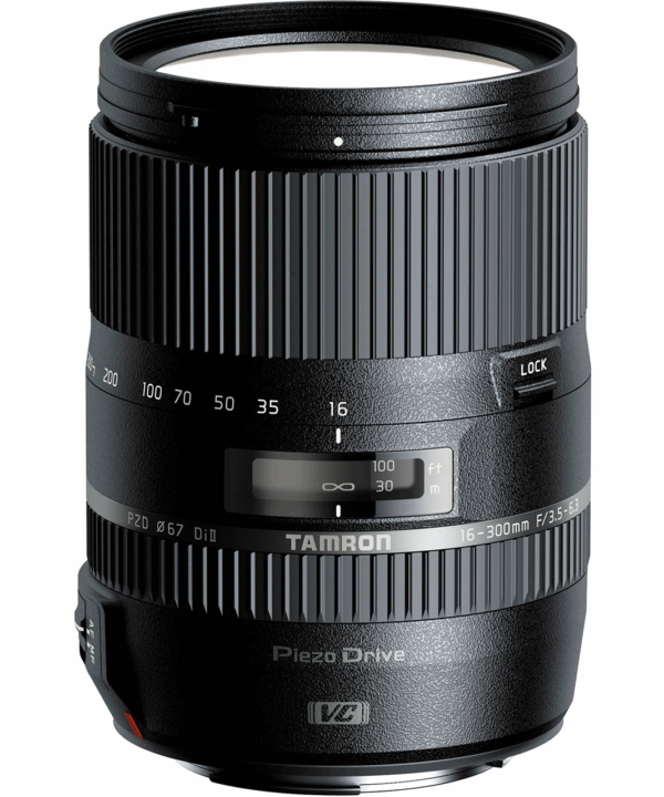 لنز دوربین تامرون مدل MACRO 16-300mm f/3.5-6.3 Di II VC PZD مناسب برای دوربینهای نیکون