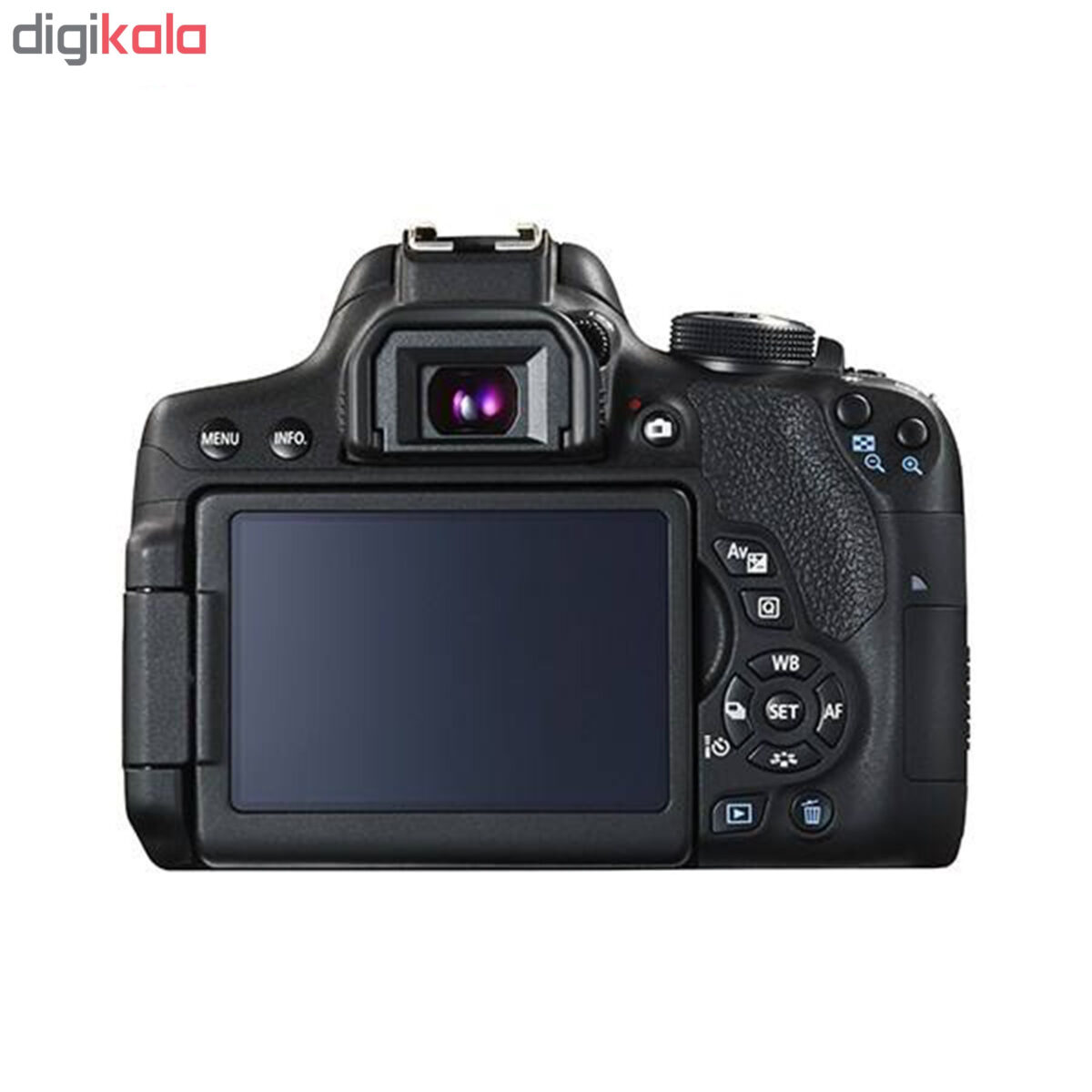 دوربین دیجیتال کانن مدل EOS 750D به همراه لنز 55-18 میلی متری IS STM و لوازم جانبی