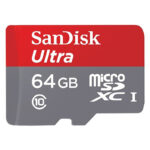 کارت حافظه microSDXC سن دیسک مدل Ultra A1 کلاس 10 استاندارد UHS-I سرعت 100MBps ظرفیت 64 گیگابایت