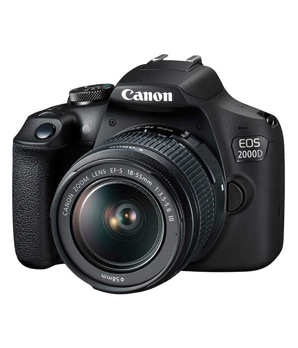 دوربین دیجیتال کانن مدل EOS 2000D به همراه لنز 18-55 میلی متر DC III