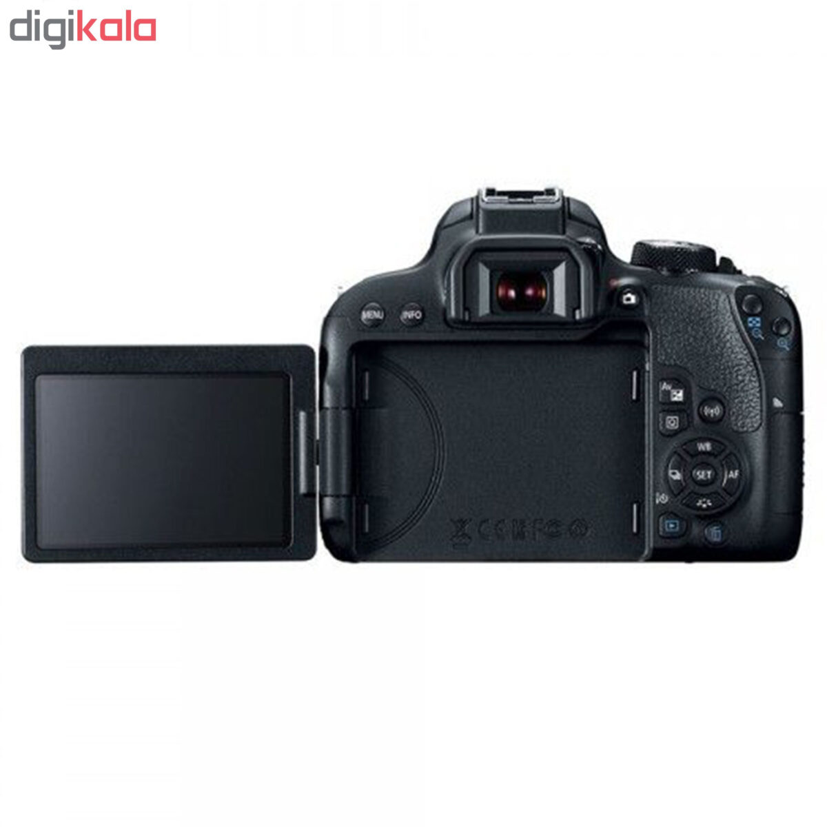 دوربین دیجیتال کانن مدل Eos 800D به همراه لنز 200-18 EF-S میلی متر IS