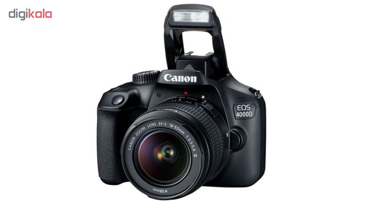دوربین دیجیتال کانن مدل EOS 4000D به همراه لنز 18-55 میلی متر IS II