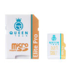 کارت حافظه microSDHC کوئین تک مدل Elite pro 566X کلاس 10 استاندارد UHS-I U1 سرعت 85MBps ظرفیت 32 گیگابایت به همراه آداپتور SD