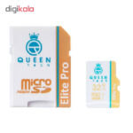 کارت حافظه microSDHC کوئین تک مدل Elite pro 566X کلاس 10 استاندارد UHS-I U1 سرعت 85MBps ظرفیت 32 گیگابایت به همراه آداپتور SD