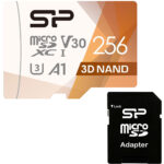 کارت حافظه microSDXC سیلیکون پاور مدل Superior Pro کلاس 10 استاندارد UHS-I U3 سرعت 100MBps ظرفیت 256 گیگابایت به همراه آداپتور SD