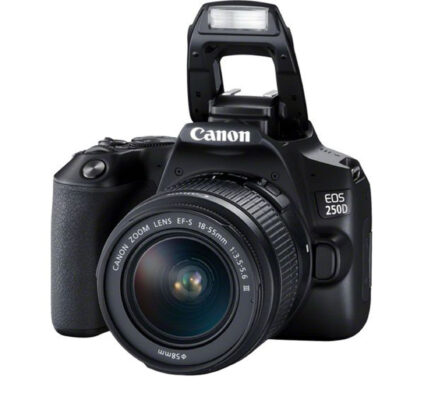 دوربین دیجیتال کانن مدل EOS 250D به همراه لنز 18-55 میلی متر DC III