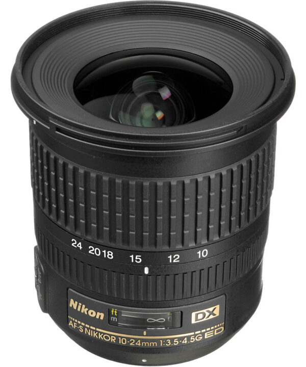لنز نیکون مدل AF-S DX NIKKOR 10-24mm f/3.5-4.5G ED