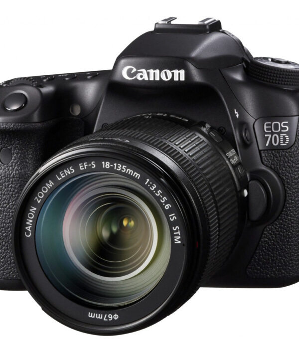 دوربین عکاسی کانن مدل EOS 70D+لنزSTM 18-135 میلی متر