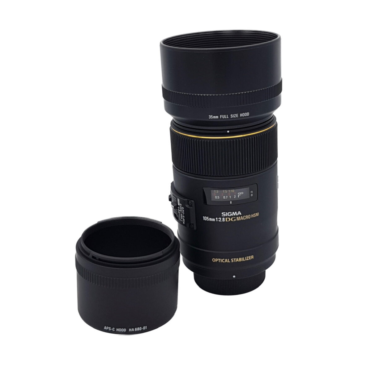لنز دوربین سیگما مدل 105mm F/2.8 EX DG MACRO OS