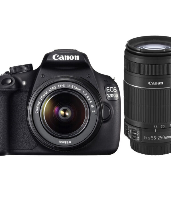 دوربین عکاسی دیجیتال کانن EOS 1200D+18-55 IS II+55-250 IS II