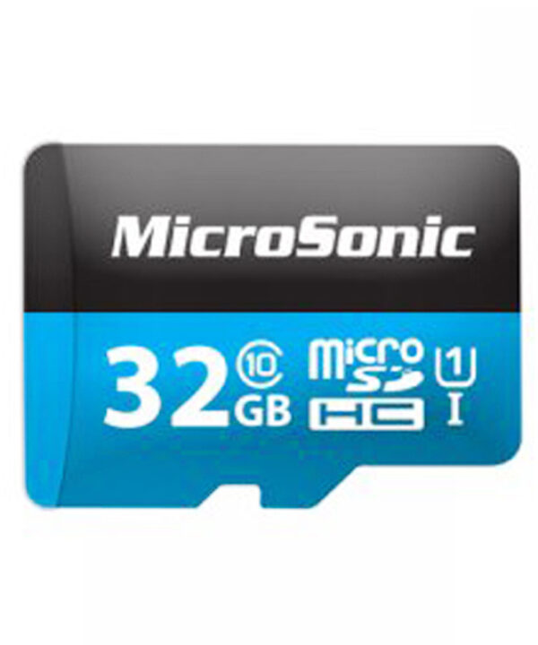 کارت حافظه microSDXC میکروسونیک مدل HC کلاس 10 استاندارد UHS-I U1 سرعت 90MBps ظرفیت 32 گیگابایت