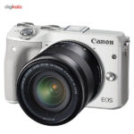 دوربین دیجیتال بدون آینه کانن مدل EOS M3 به همراه لنز 15-45 میلی متر EF-M