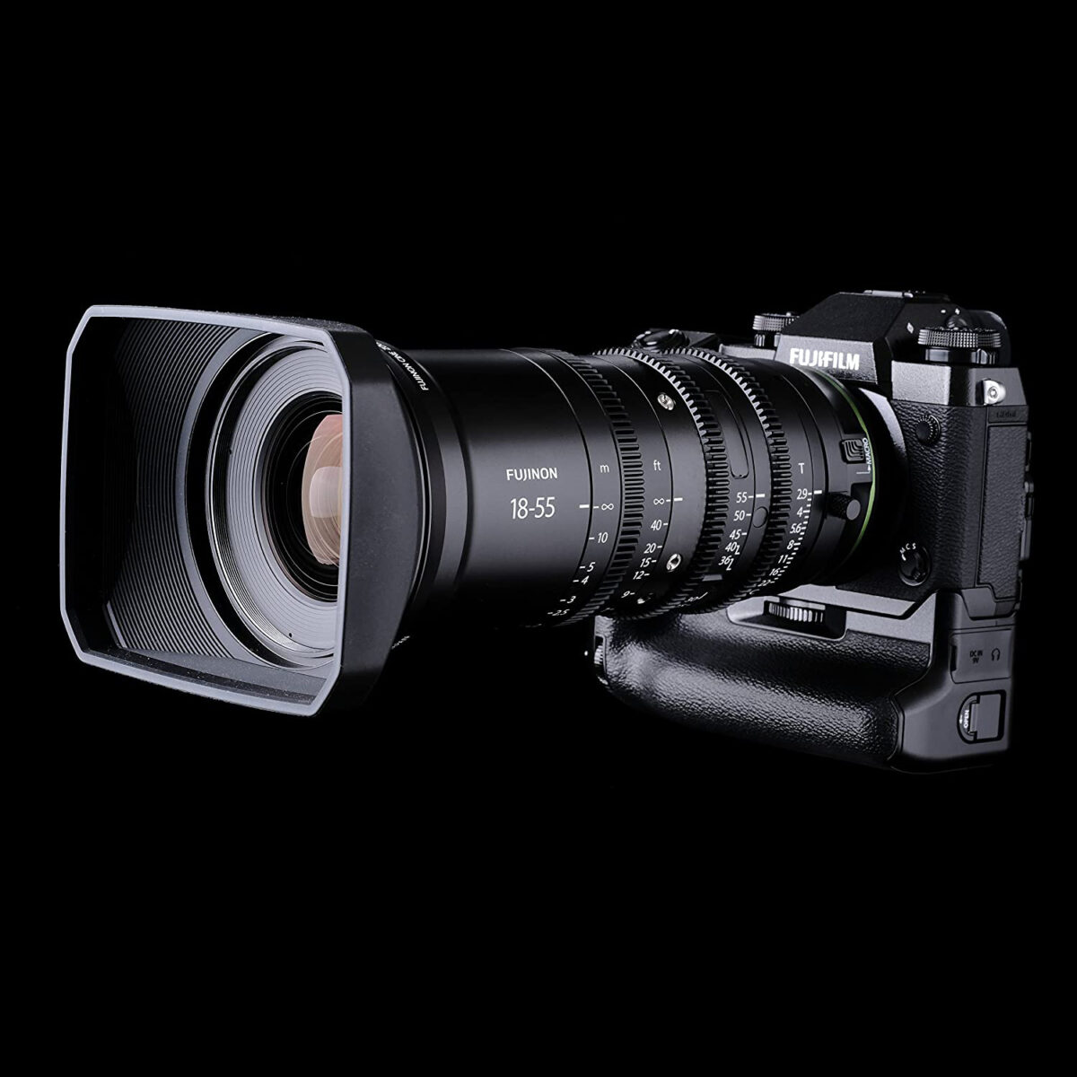 لنز دوربین فوجی فیلم مدل MKX18-55mmT2.9