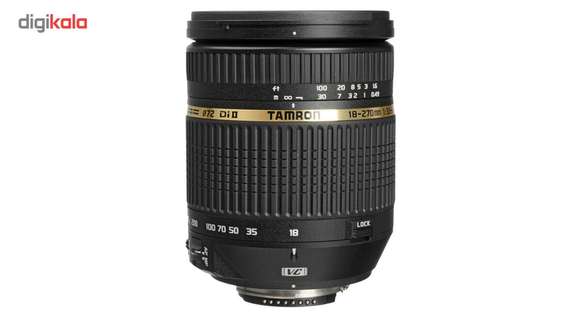 لنز تامرون مدل AF 18-270 mm F/3.5-6.3 Di II VC LD PZD مناسب برای دوربین‌های نیکون