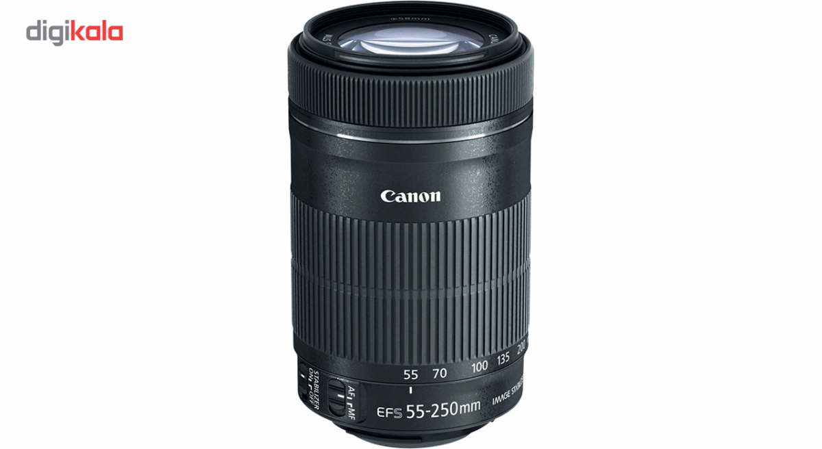 دوربین دیجیتال کانن مدل EOS 8000D به همراه لنز های 18-55 میلی متر IS STM و 55-250 میلی متر IS STM
