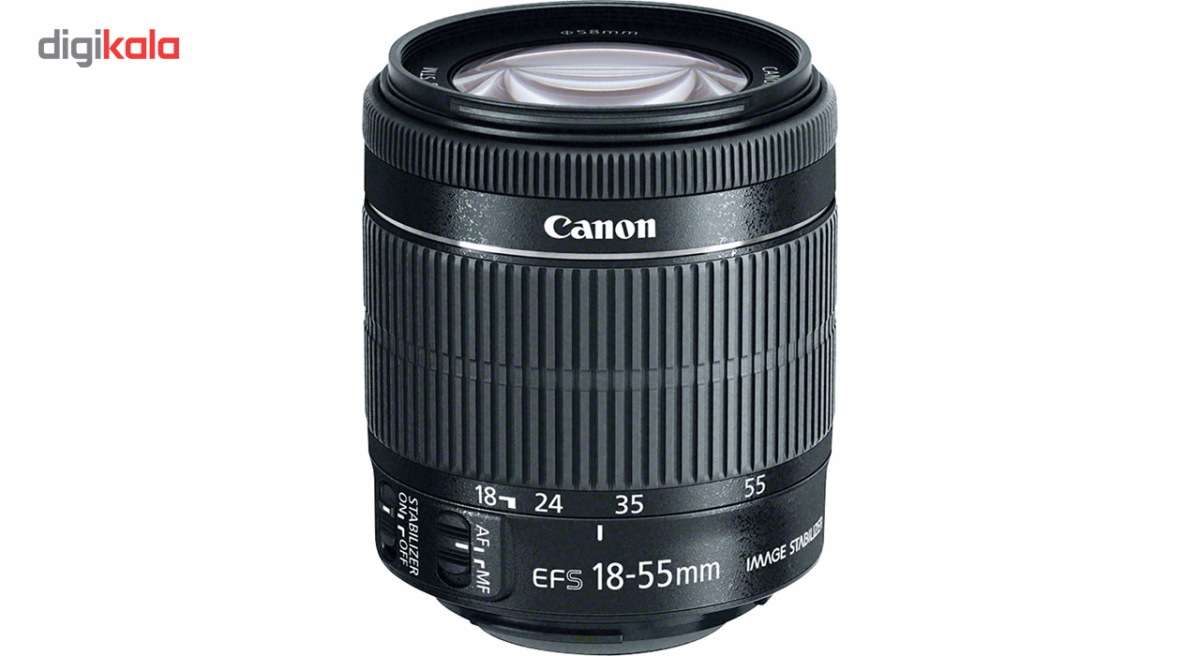 دوربین دیجیتال کانن مدل EOS 8000D به همراه لنز های 18-55 میلی متر IS STM و 55-250 میلی متر IS STM