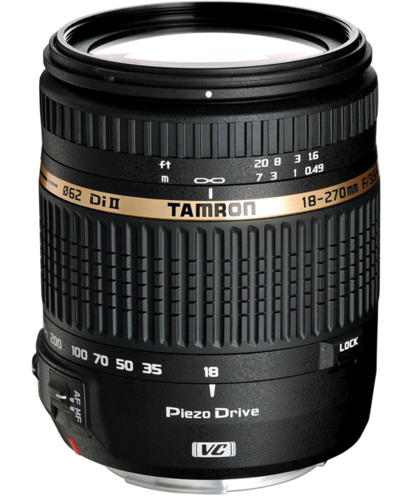لنز تامرون مدل AF18-270mm f/3.5-6.3 Di II VC PZD AF مناسب برای دوربین های کانن