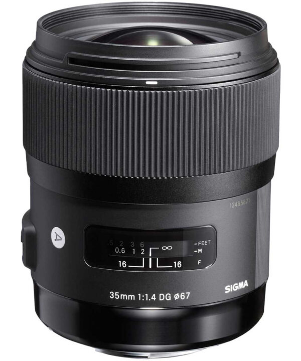 لنز سیگما مدل 35mm f/1.4 DG HSM Art مناسب برای دوربین های نیکون