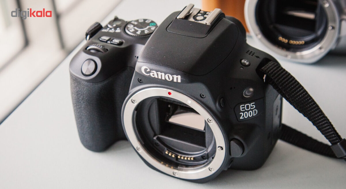 دوربین دیجیتال کانن مدل EOS 200D به همراه لنز EF-S 18-55 mm f/3.5-5.6 DC