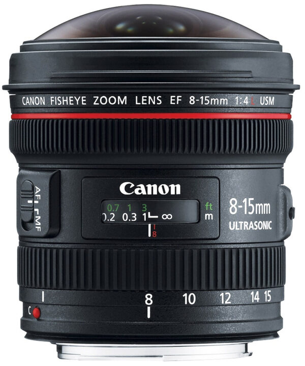 لنز کانن مدل EF 8-15mm f/4L USM Fisheye