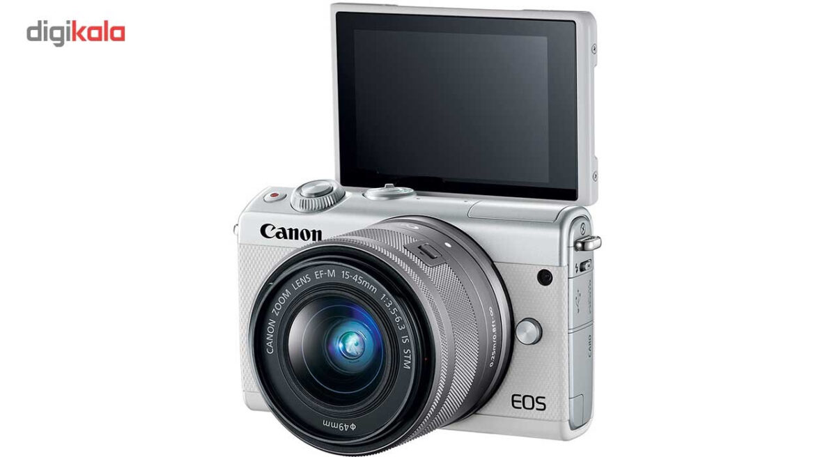 دوربین دیجیتال بدون آینه کانن مدل EOS M100 به همراه لنز 15-45 میلی متر
