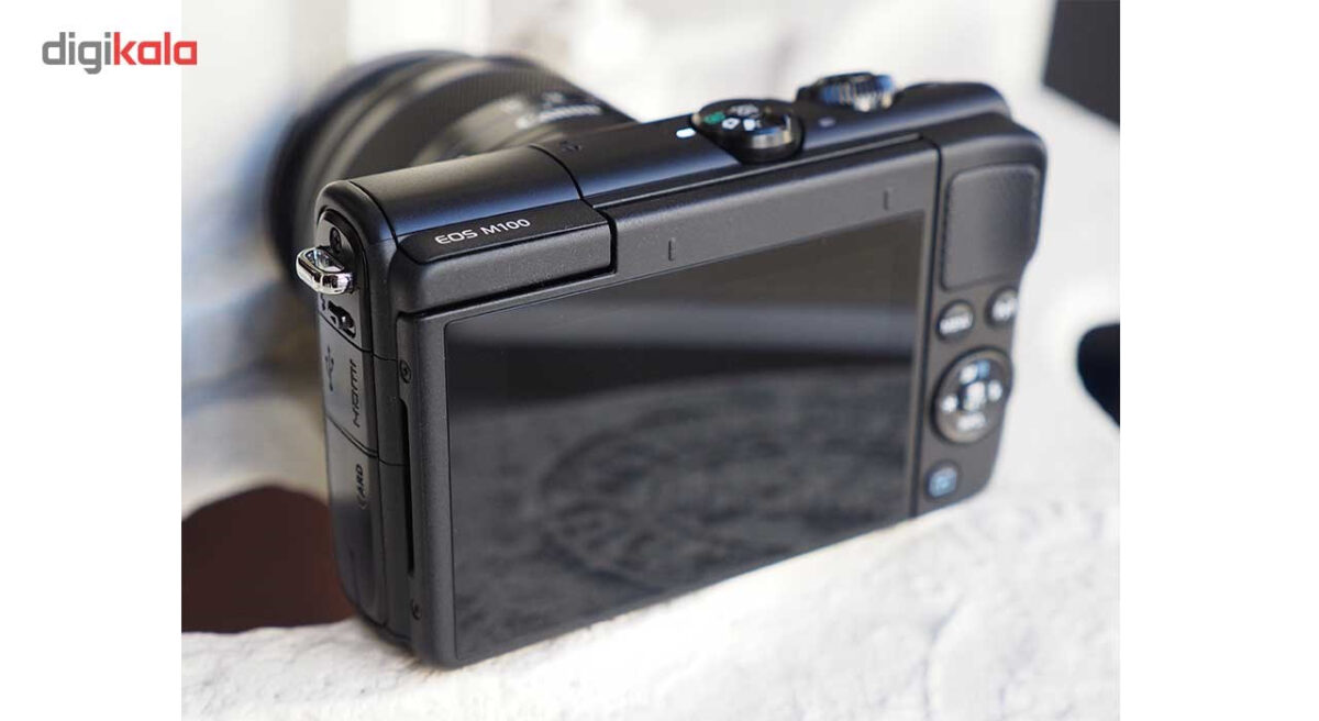 دوربین دیجیتال بدون آینه کانن مدل EOS M100 به همراه لنز 15-45 میلی متر