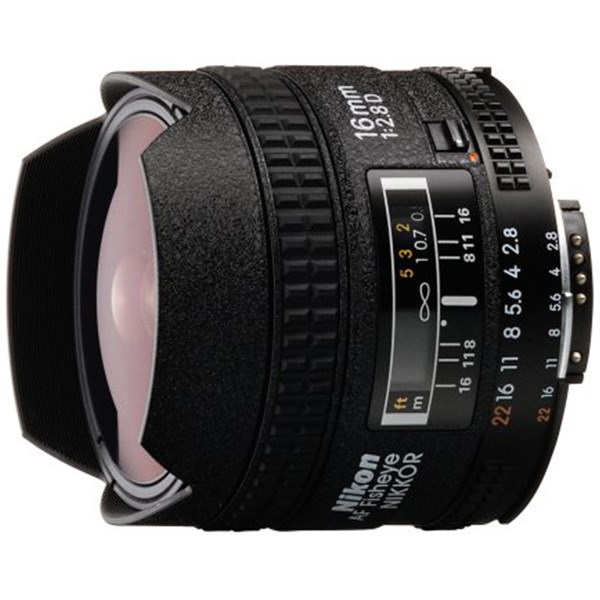 لنز نیکون 16mm f/2.8D AF Fisheye