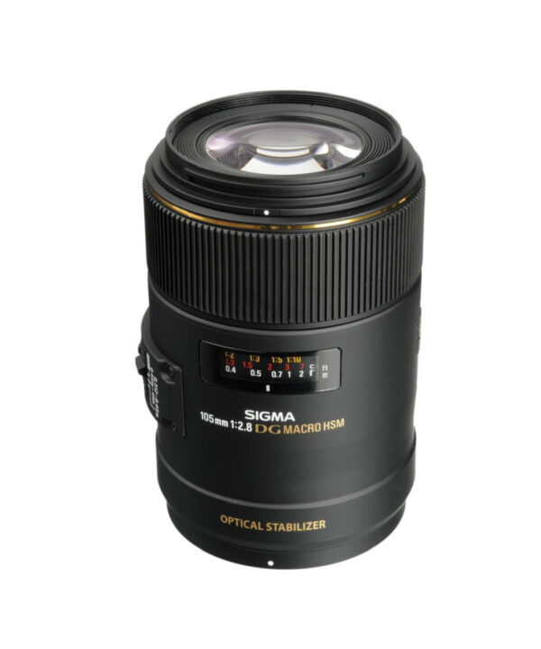 لنز دوربین سیگما مدل 105mm F/2.8 EX DG MACRO OS