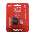 کارت حافظه microSDXC هایکسمی مدل HS-TF-C1 کلاس 10 ظرفیت 64 گیگابایت به همراه آداپتور