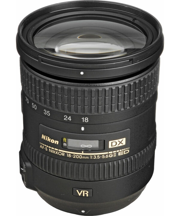 لنز نیکون مدل 18-200mm f/3.5-5.6G IF-ED VR II DX AF-S