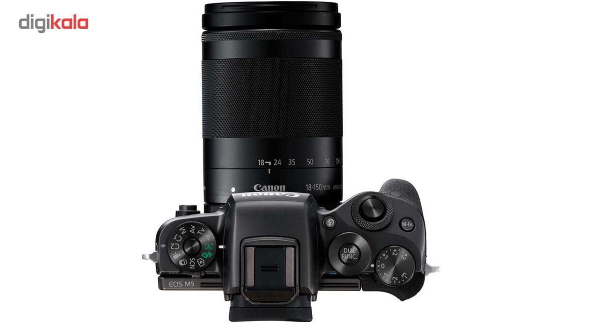 دوربین دیجیتال بدون آینه کانن مدل EOS M5 به همراه لنز  18-150 میلی متر IS STM