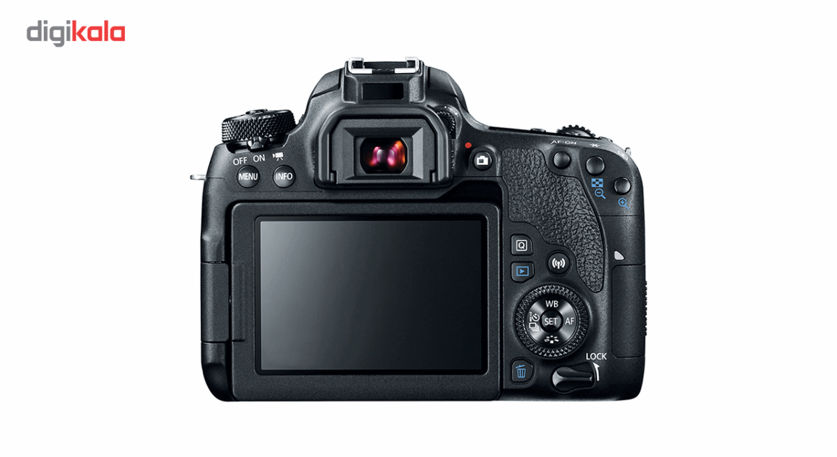 دوربین دیجیتال کانن مدل EOS 77D به همراه لنز 18-135 میلی متر USM و کیف دوربین سافروتو مدل H-201
