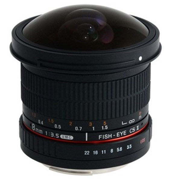 لنز سامیانگ سامیانگ 8mm f/3.5 Asph IF MC Fisheye CSII DH NIKON AE