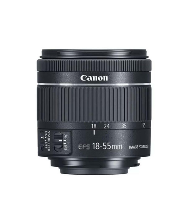 لنز دوربین کانن مدل EFS18-55mm stm  کد no box