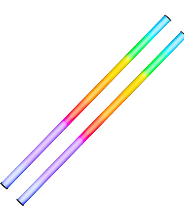 نور ثابت ال ای دی مدل RGB 100 FULL COLOR X2 بسته 2 عددی