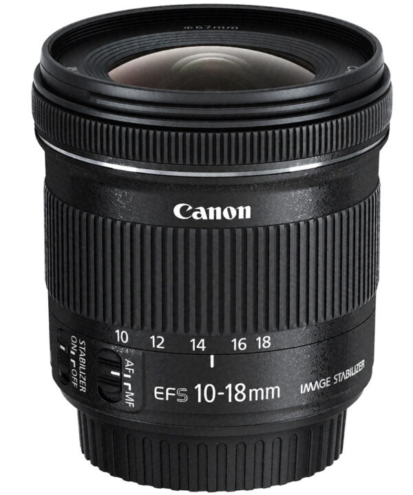 لنز کانن EF-S 10-18mm F4.5-5.6 IS STM
