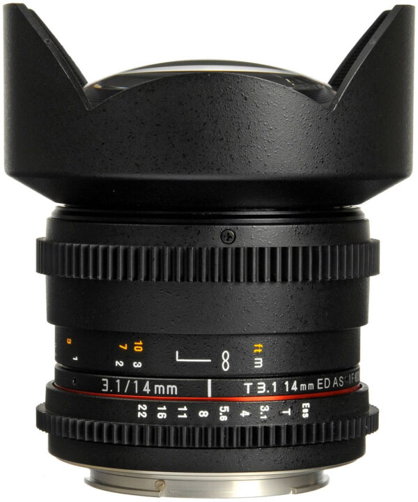 لنز سامیانگ مدل 14mm T/3.1 As IF UMC VDSLR