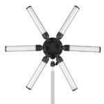 نور ثابت ال ای دی زومی مدل بازویی HD-60X