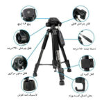 سه پایه دوربین زومی مدل Q222T Portable