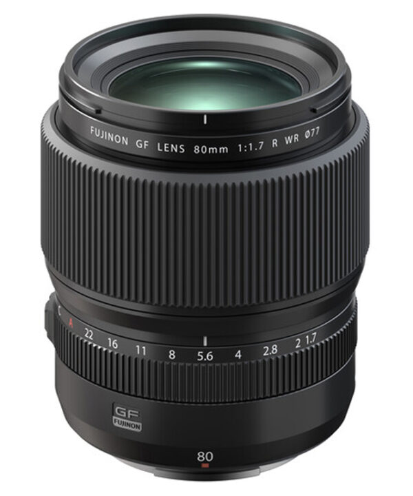 لنز دوربین فوجی فیلم مدل GF80mmF1.7 R WR