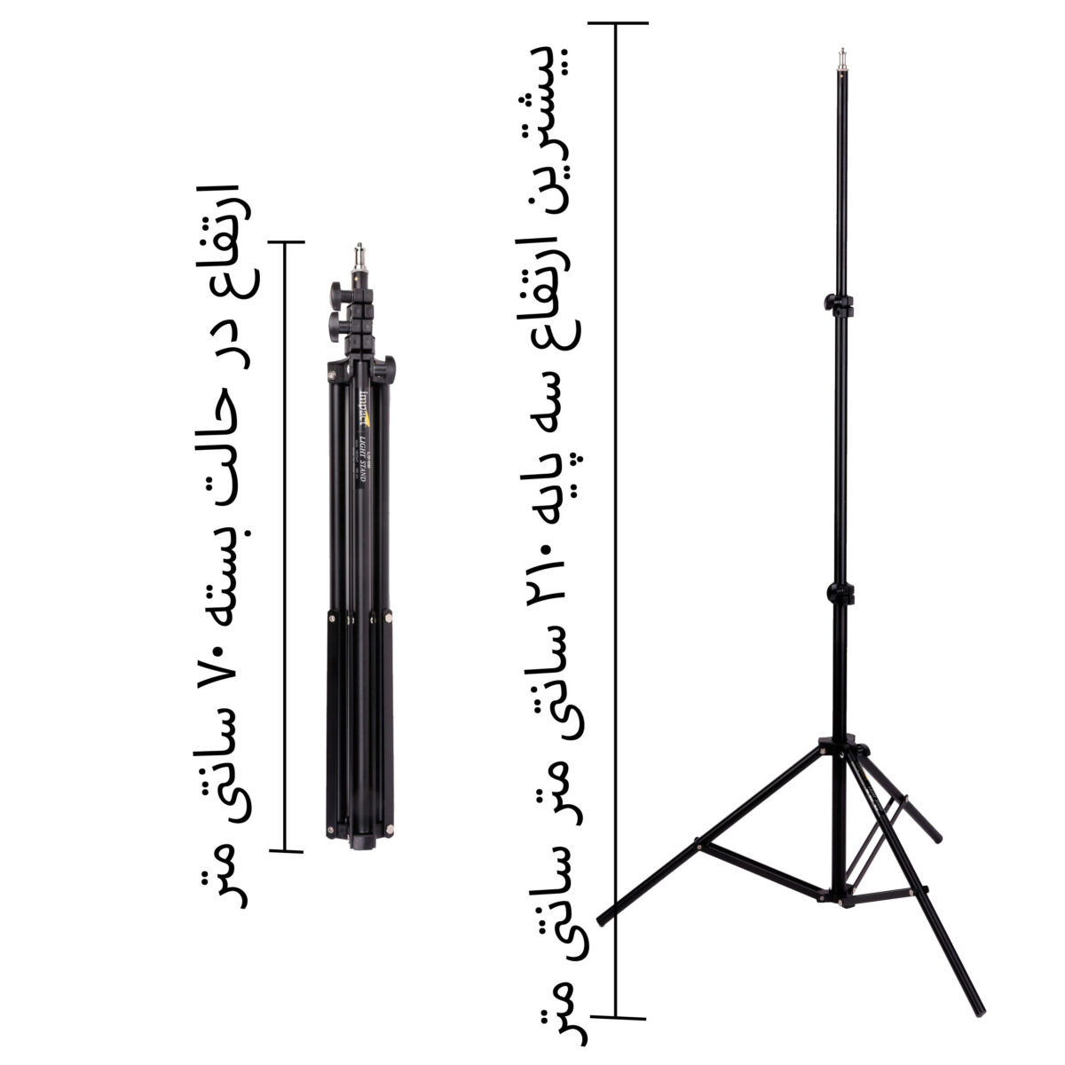 نور ثابت ال ای دی مدل Pro LED 600