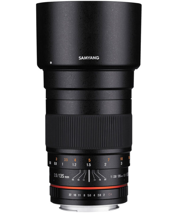 لنز سامیانگ مدل 135mm f/2.0 ED UMC Lens for Nikon F Mount with AE Chip