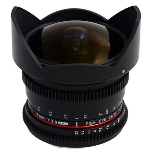 لنز 8mm T38 Asph IF MC Fisheye CSII DH VDSLR Canon